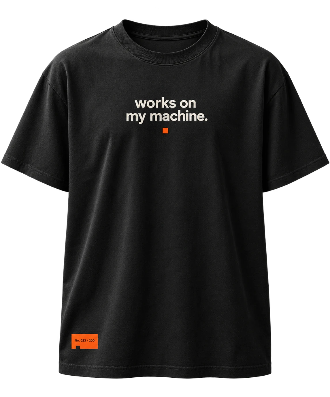 Works on my machine. concept T-shirt